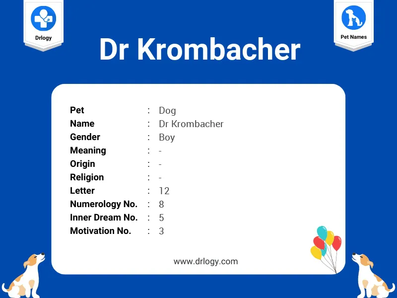 Dr Krombacher Name Meaning